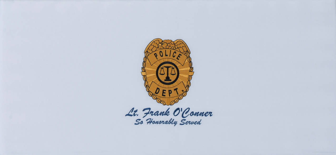 Police Badge with Name